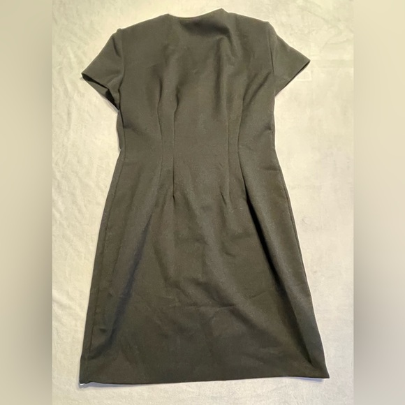 La Belle women’s size vintage 11 black button down dress made in USA - Picture 9 of 9